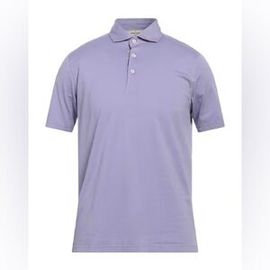 Gran Sasso Purple Polo Shirt